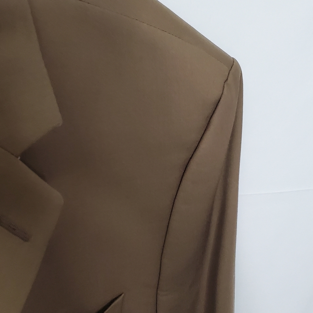 MICHAEL MICHAEL KORS Light Brown Wool Three Button Sports Coat 42 - Picture 7 of 16